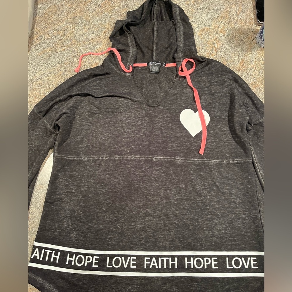 Miss chievous light hooded long sleeve